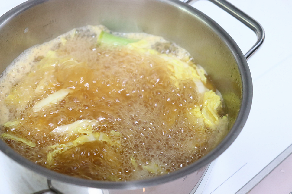 콩나물 배추된장국 끓이는법 알배추 콩나물된장국 끓이는법 아침국 종류