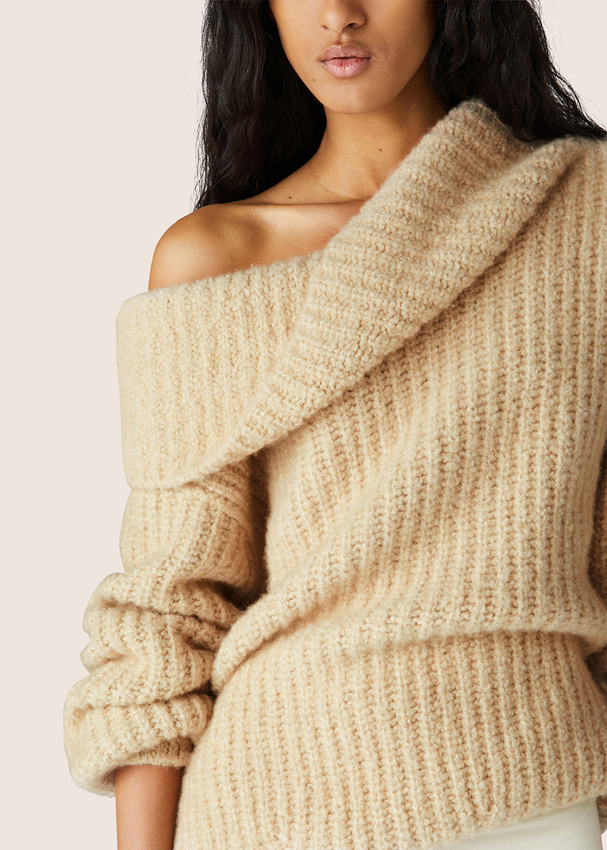 제니 패션 로로피아나 오프숄더 캐시미어 니트 스웨터 조용한 럭셔리 브랜드 해외직구 가격