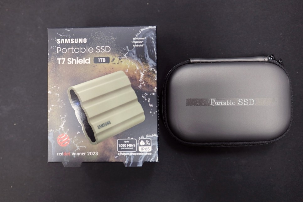 삼성 포터블 SSD T7 쉴드 1TB 구입 - 꼬리에 꼬리는 무는 카메라 소품 지름의 이유들..