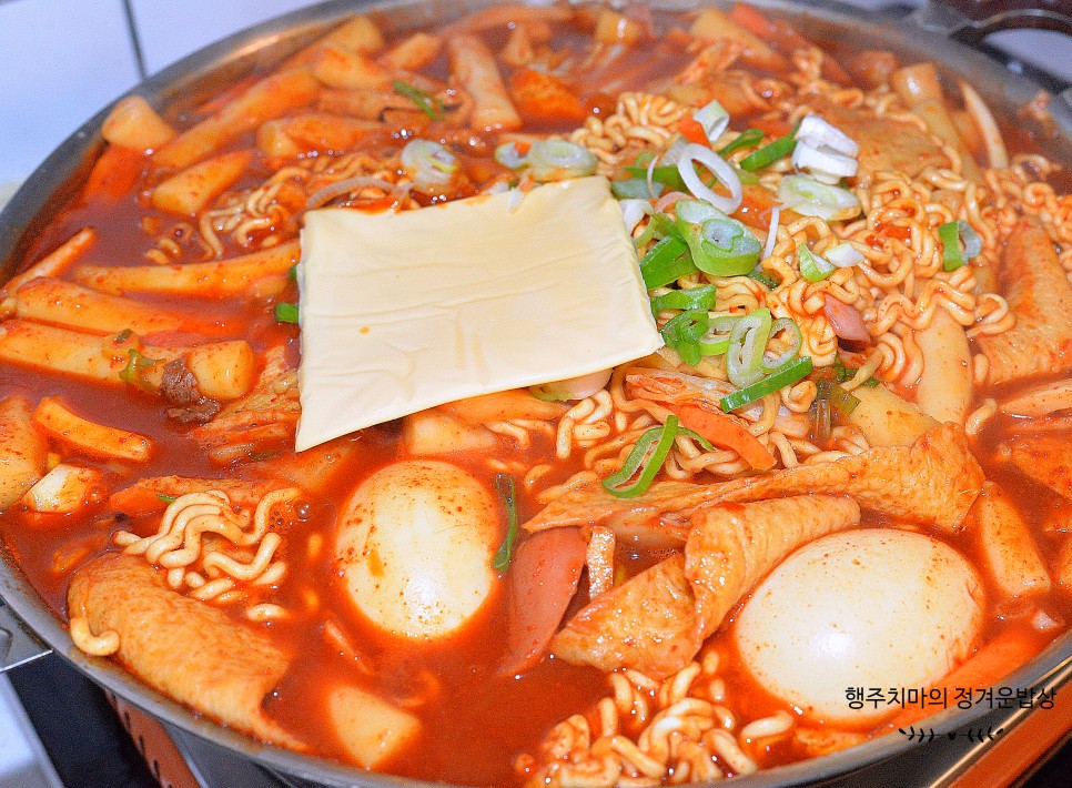 백종원 떡볶이 레시피 즉석떡볶이 소스 양념 떡볶이 황금레시피 만들기