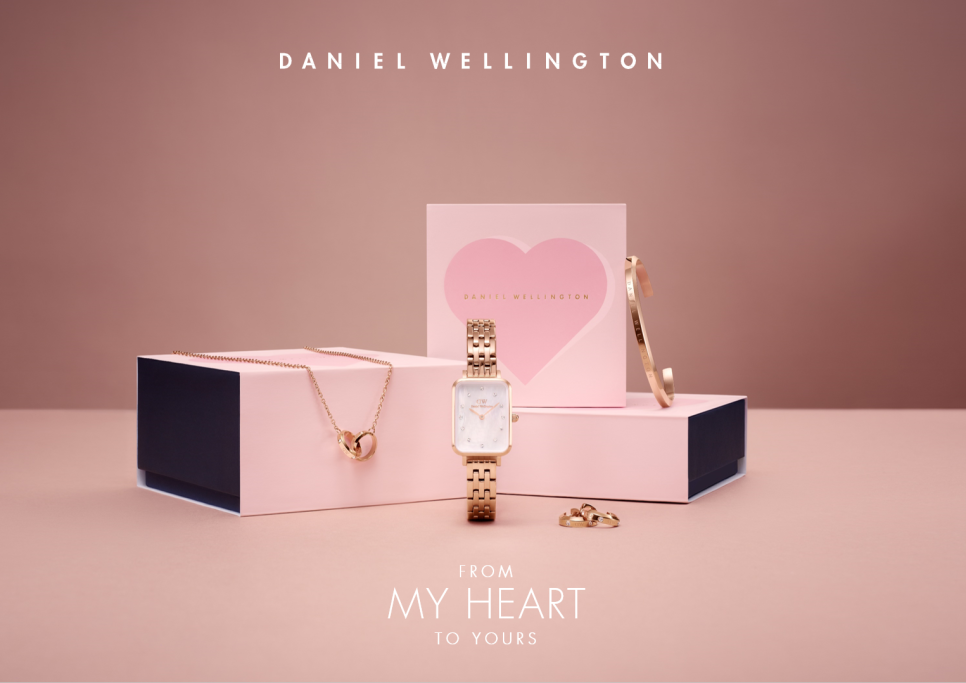 다니엘 웰링턴 여자손목시계 사랑스러운 발렌타인데이선물