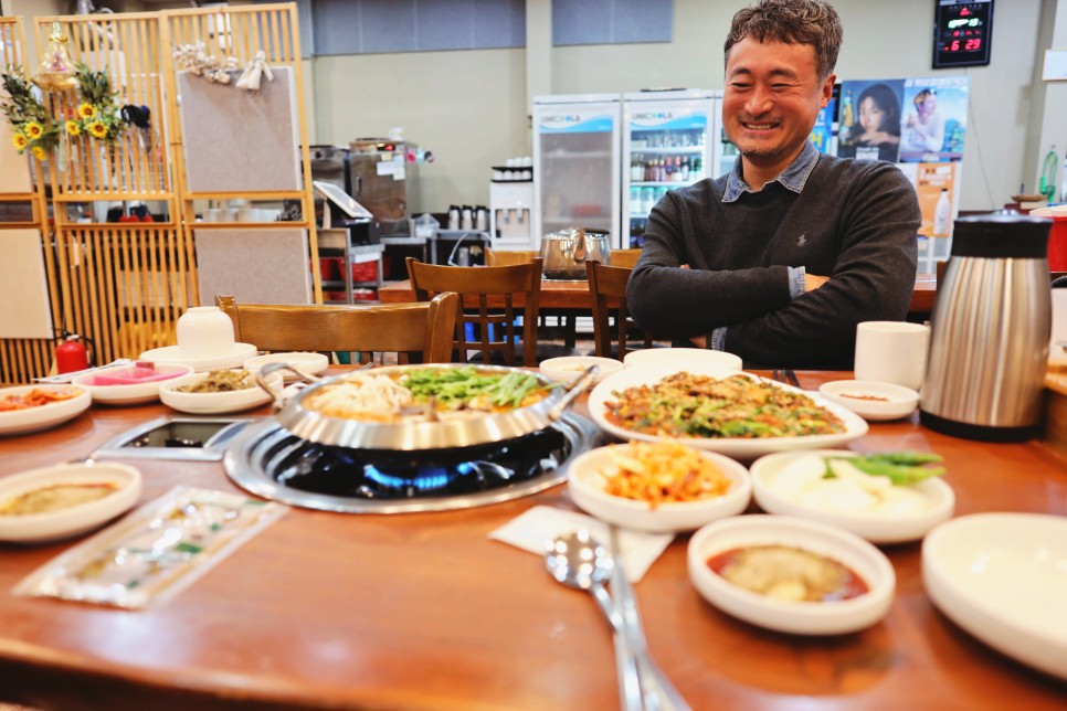 앵글러 미팅은 쪼다엽 추천 봉담 맛집 바른흑염소가든