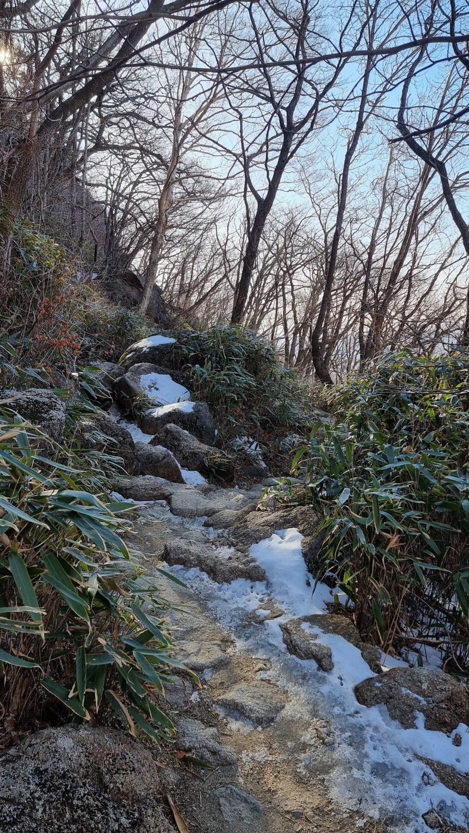 지리산 등산, 겨울 설산 산행 (백무동 ~ 중산리)