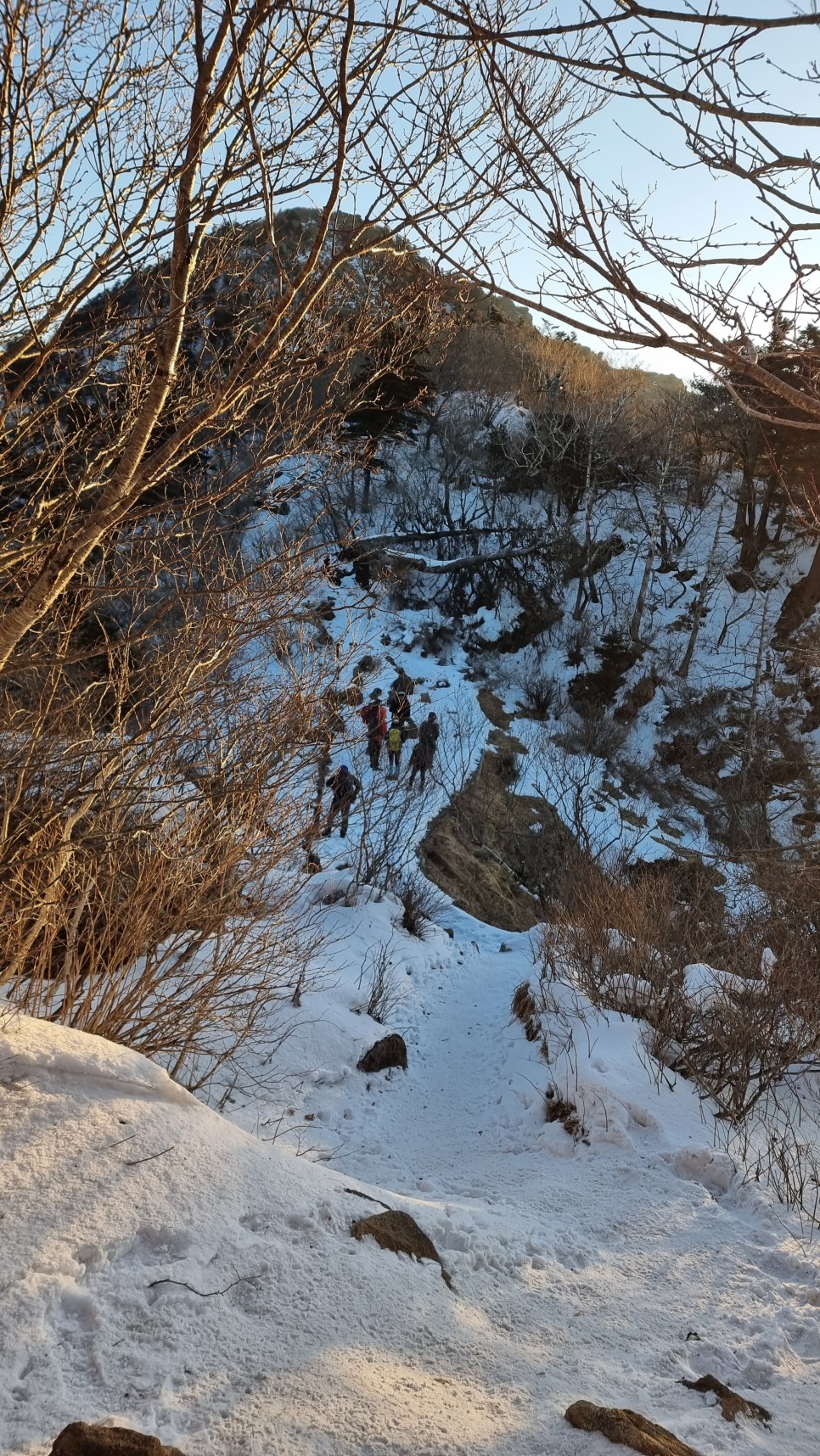 지리산 등산, 겨울 설산 산행 (백무동 ~ 중산리)