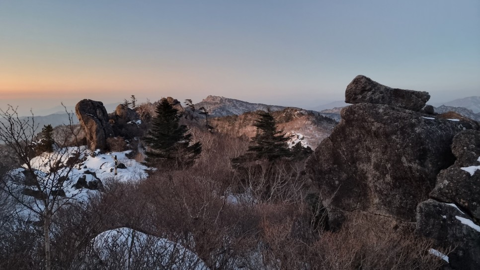 지리산 등산, 겨울 설산 산행 (백무동 ~ 중산리)