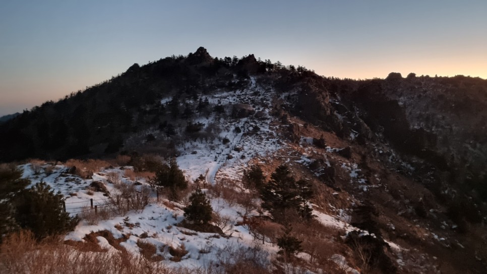 지리산 등산, 겨울 설산 산행 (백무동 ~ 중산리)