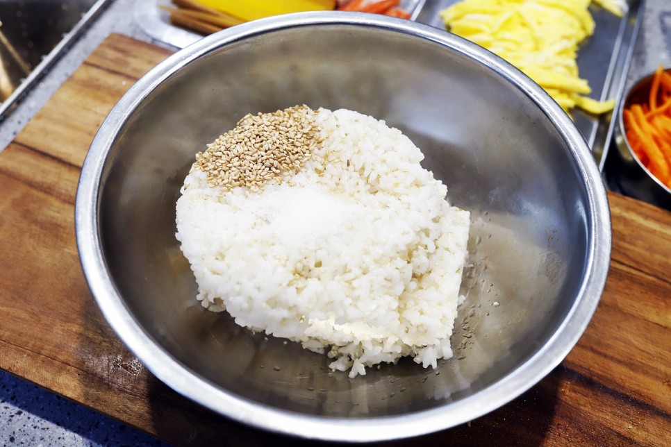 꼬다리김밥 꽁지김밥 간단김밥 싸는법 꽁다리김밥 만들기
