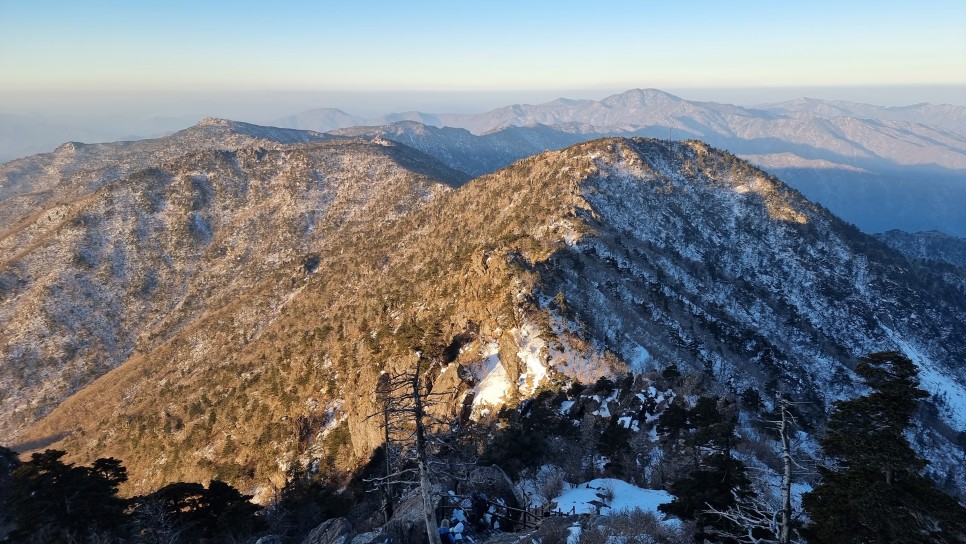 지리산 등산, 겨울 설산 산행 (백무동 ~ 중산리)