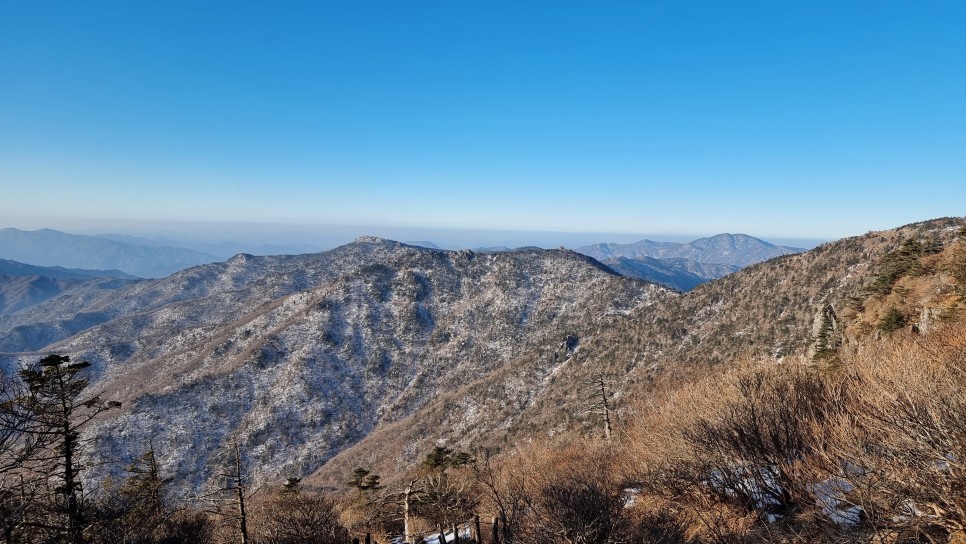 지리산 등산, 겨울 설산 산행 (백무동 ~ 중산리)