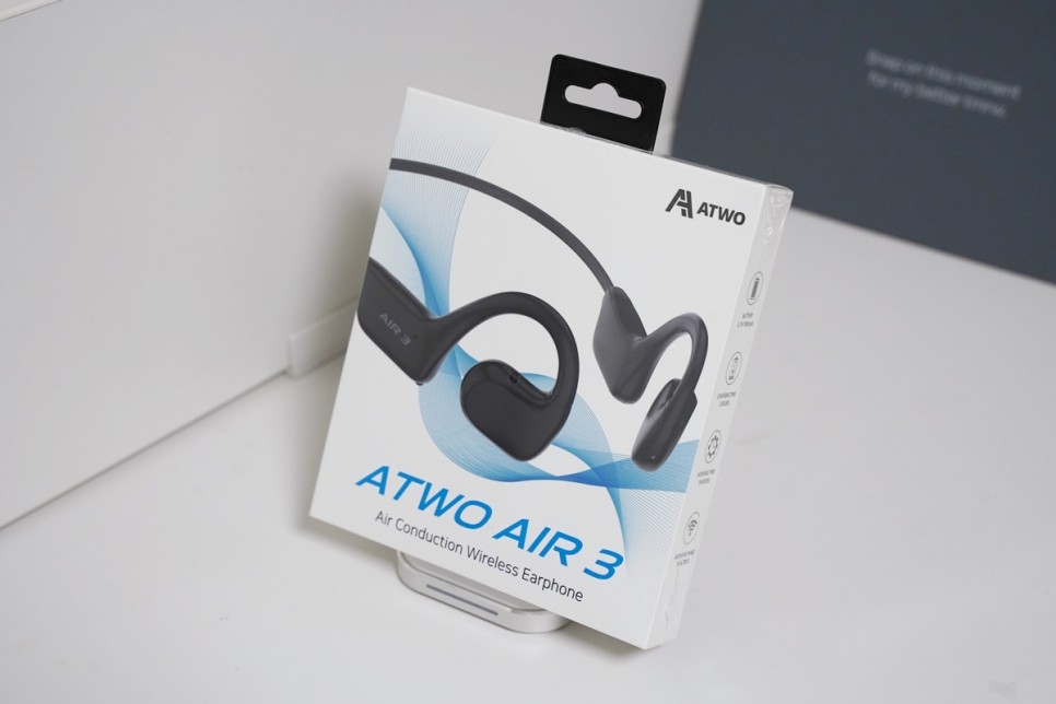 에이투 AIR3 공기전도이어폰 넥밴드형 사용 후기