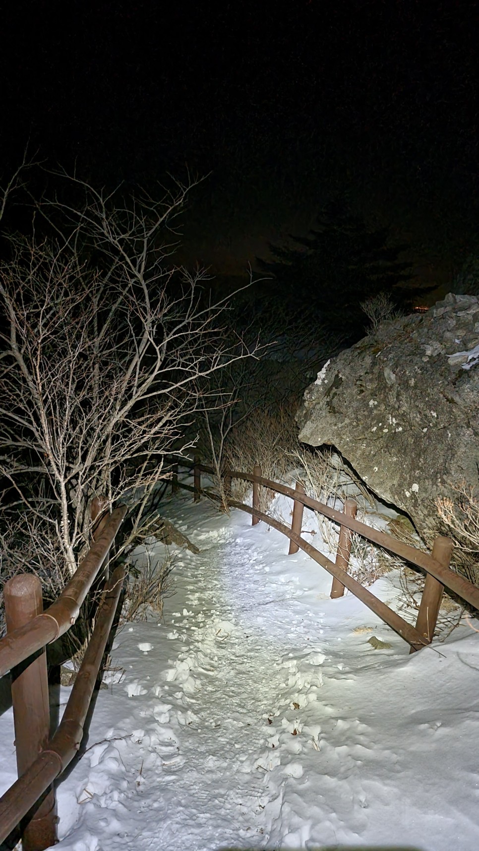 지리산 등산, 겨울 설산 산행 (백무동 ~ 중산리)