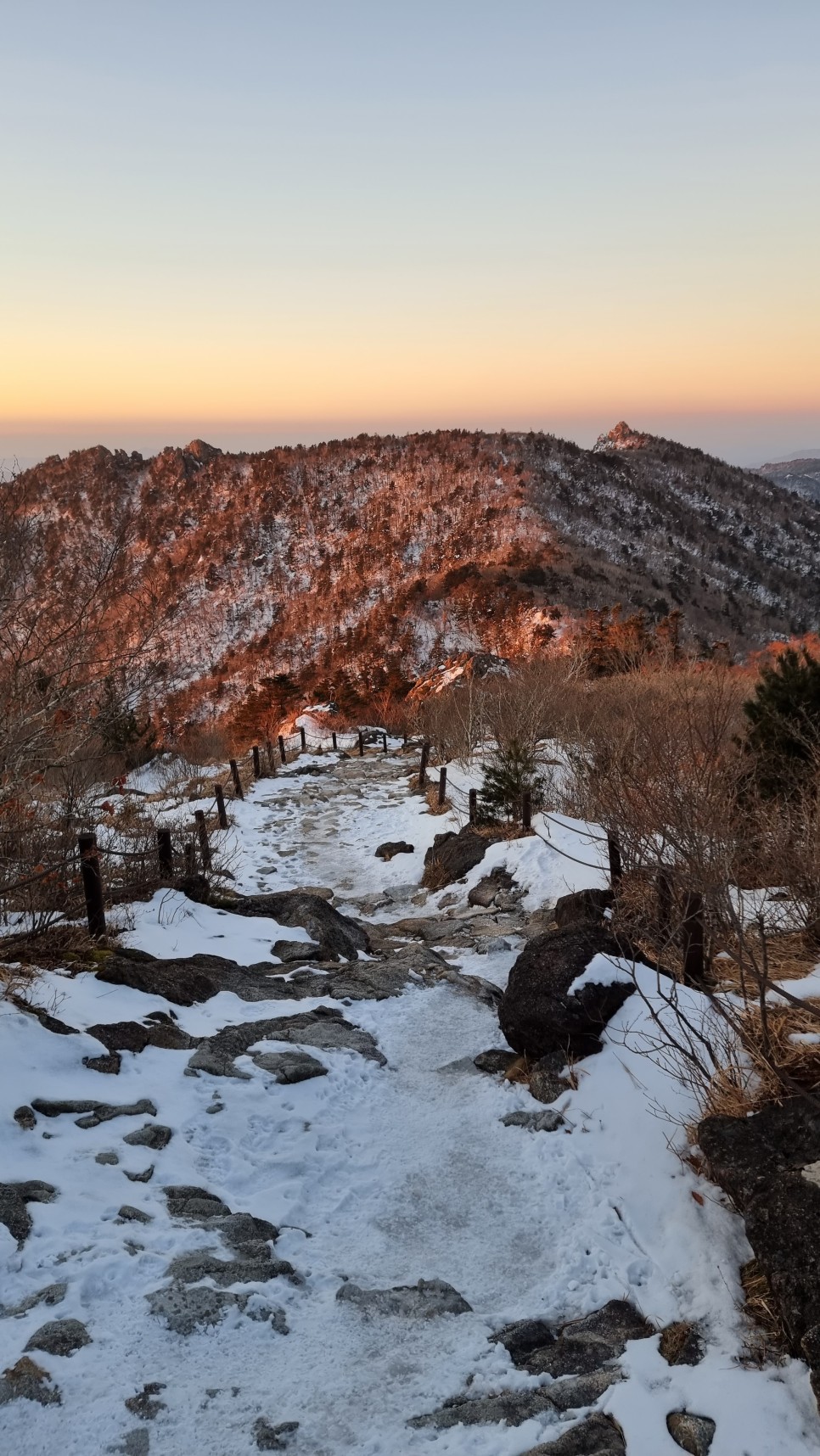 지리산 등산, 겨울 설산 산행 (백무동 ~ 중산리)