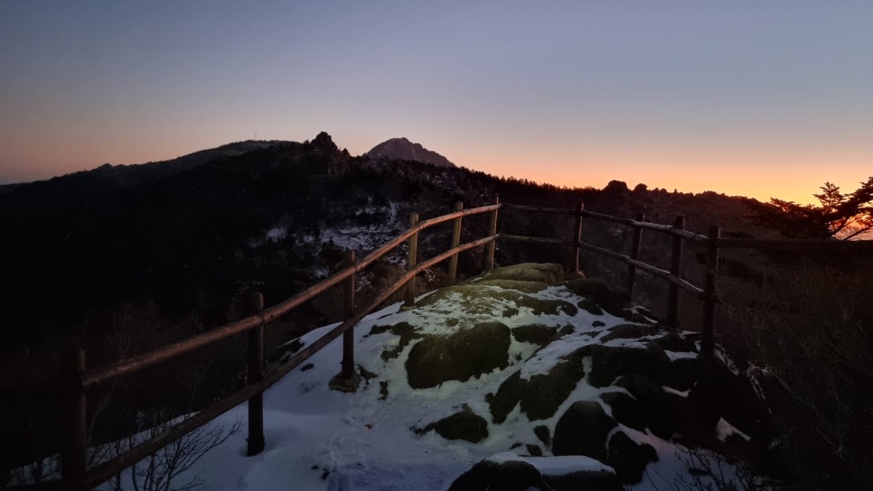 지리산 등산, 겨울 설산 산행 (백무동 ~ 중산리)