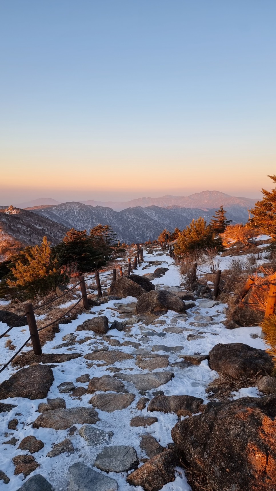 지리산 등산, 겨울 설산 산행 (백무동 ~ 중산리)