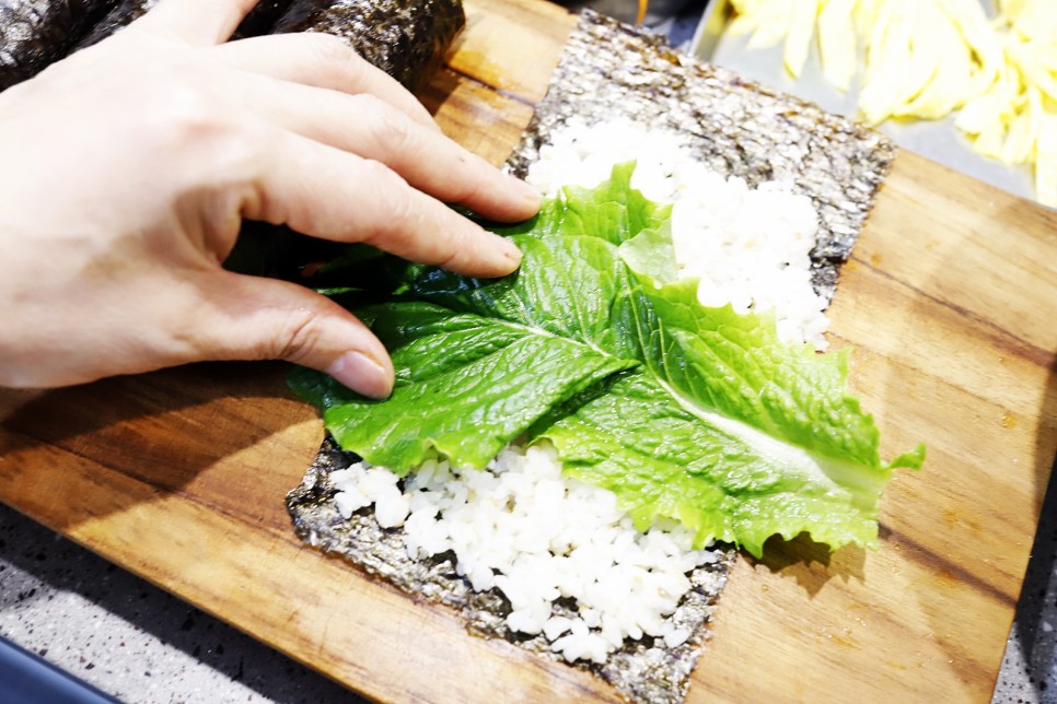 꼬다리김밥 꽁지김밥 간단김밥 싸는법 꽁다리김밥 만들기