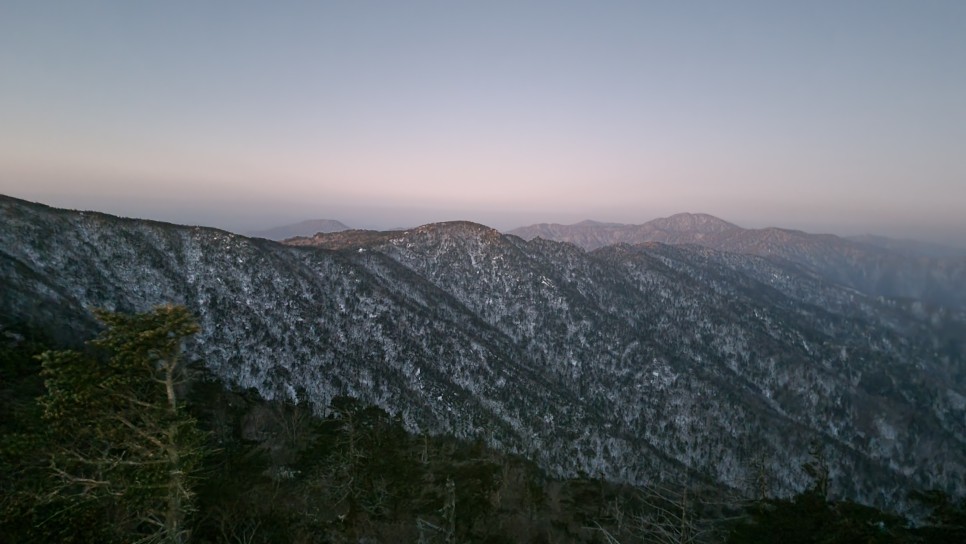 지리산 등산, 겨울 설산 산행 (백무동 ~ 중산리)