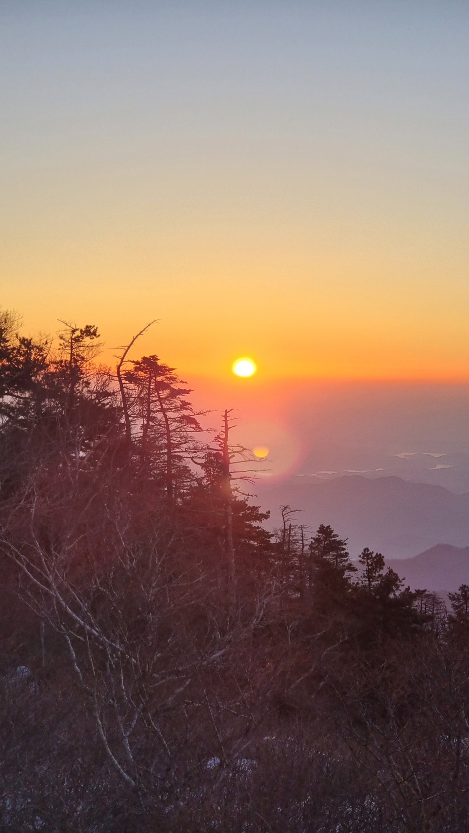 지리산 등산, 겨울 설산 산행 (백무동 ~ 중산리)