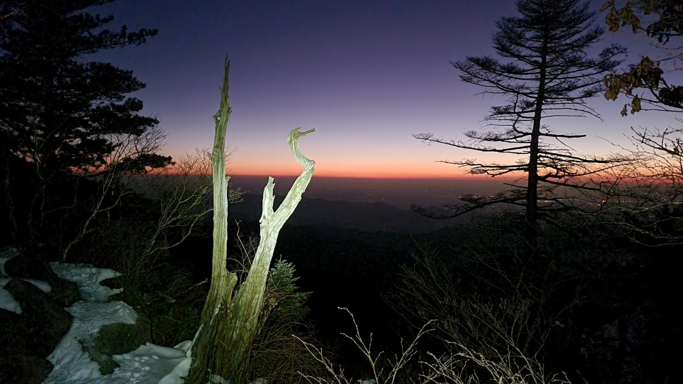 지리산 등산, 겨울 설산 산행 (백무동 ~ 중산리)