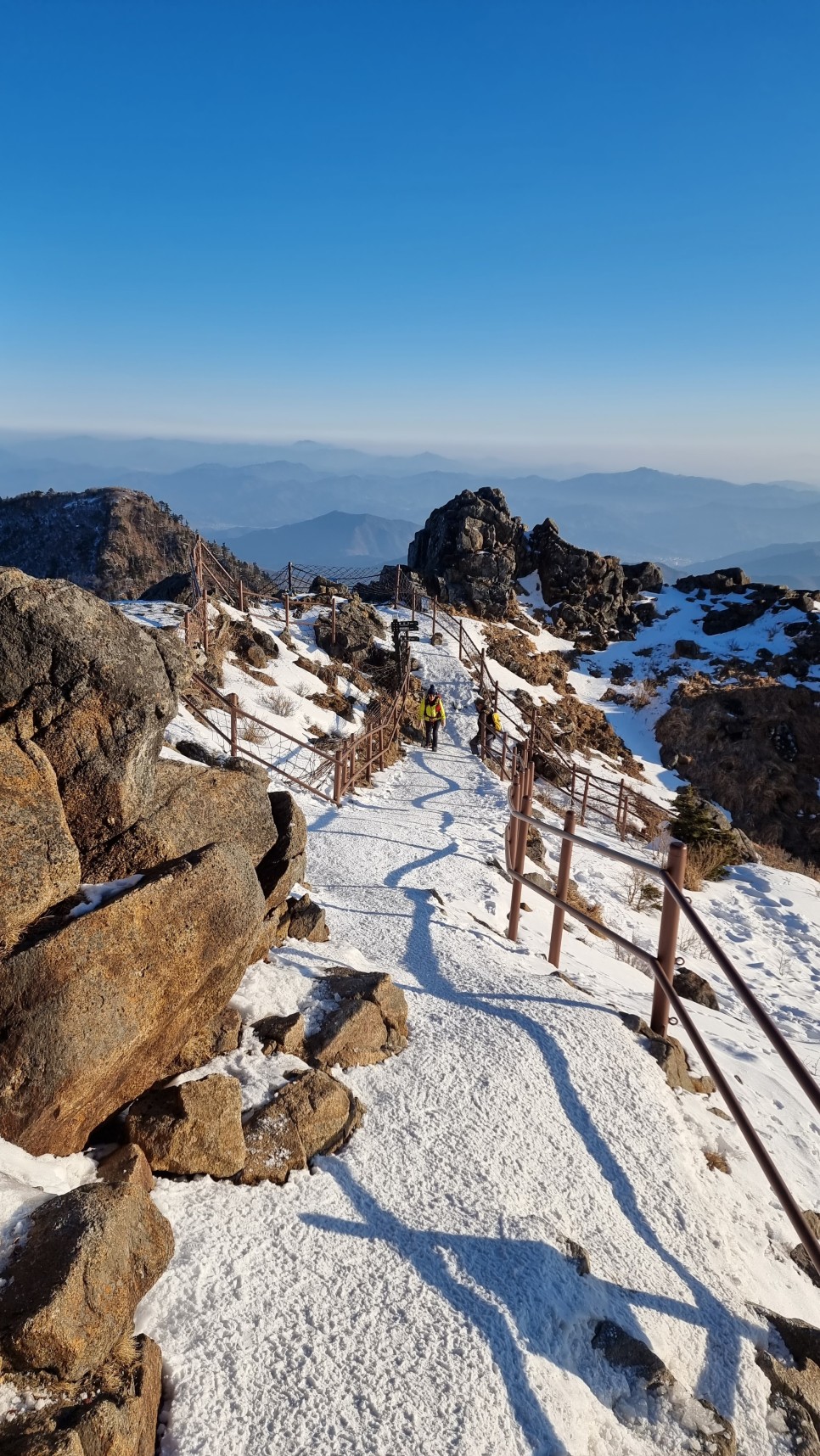 지리산 등산, 겨울 설산 산행 (백무동 ~ 중산리)