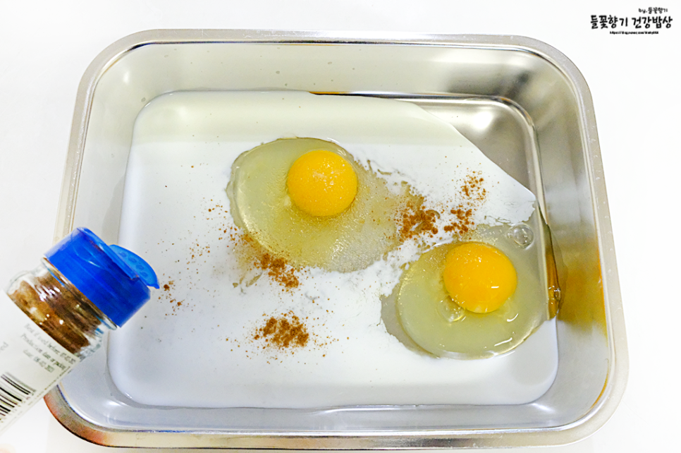 프렌치토스트 만들기 식빵 계란 토스트 레시피 브런치 만들기