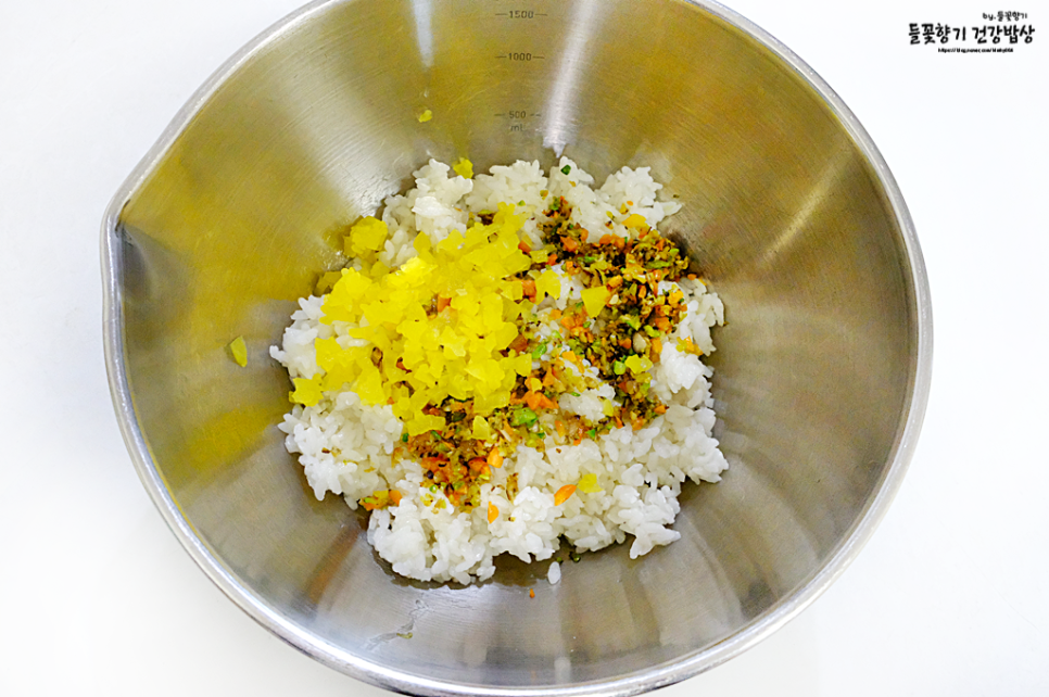 유부초밥 만들기 계란 토핑 유부초밥 레시피 도시락 메뉴