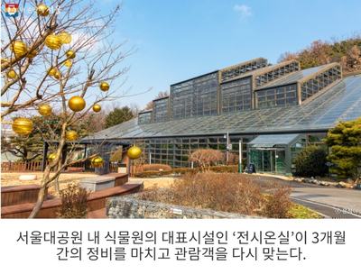 [서울시 정보, 내 손안에 서울] 겨울엔 온실 속으로! 서울대공원 식물원 특집프로그램