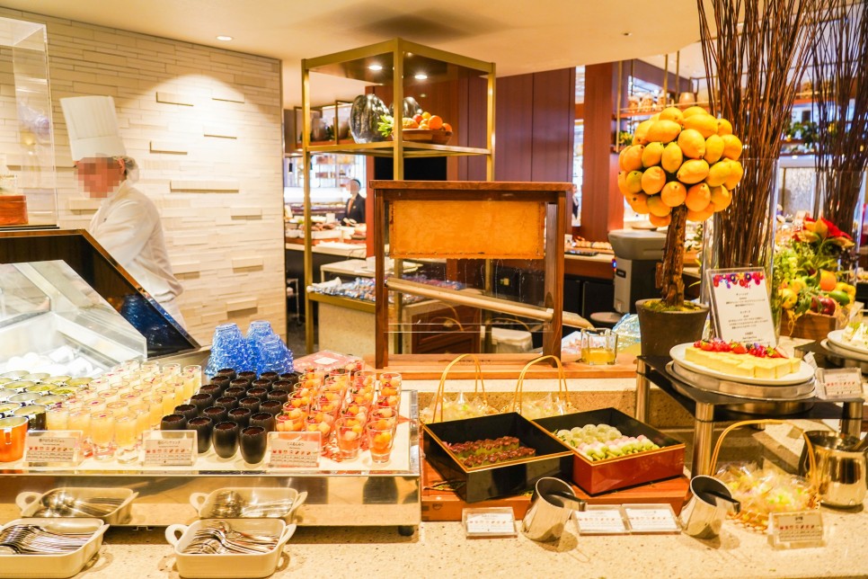 일본여행 일본호텔 하얏트 리젠시 요코하마 호텔 조식 클럽라운지 레스토랑