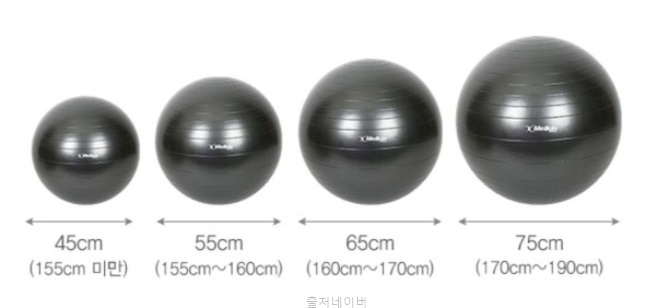짐볼 운동 여자 남자 홈트레이닝 뱃살빼는법 빼는 방법 짐볼사이즈