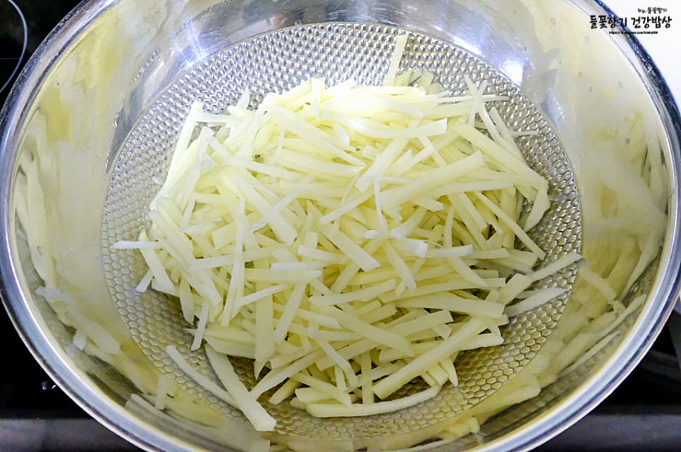 감자볶음 만드는 법 아기 감자채볶음 레시피 감자요리