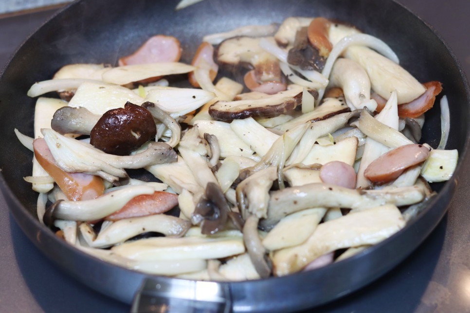 구운 버섯샐러드 만들기 버섯 종류 요리 발사믹 드레싱 만들기