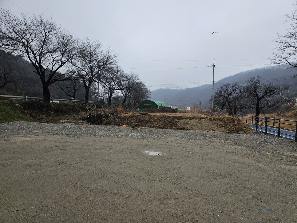 차박 장소 추천하는 천안북면 노지캠핑 차박지 북면벚꽃길 지각변동 천안벚꽃 산책로 신설