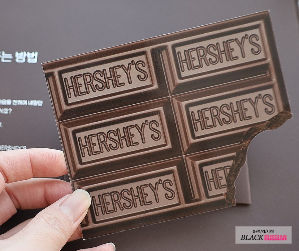 허쉬 초콜릿 헤리티지 캠페인 키트 미니어처 팝업스토어 추억 소환템이네요!