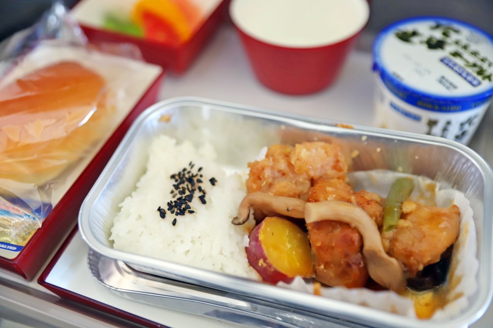 일본 도쿄 비행기 김포-하네다 아시아나 기내식과 수화물, 면세점 추천템들