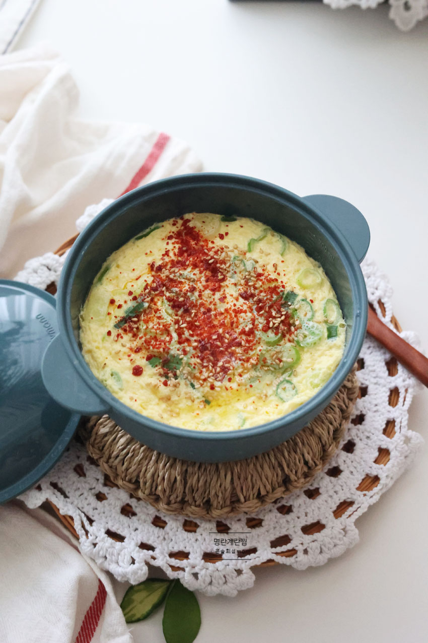 전자렌지 계란찜 만들기 간단 계란찜 전자레인지 명란 계란찜 레시피