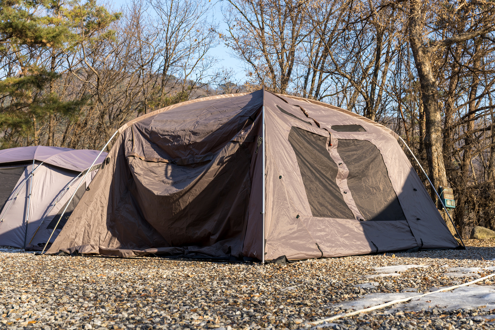 거실형 캠핑 텐트 추천 리빙쉘텐트 위오 패밀리 투룸텐트