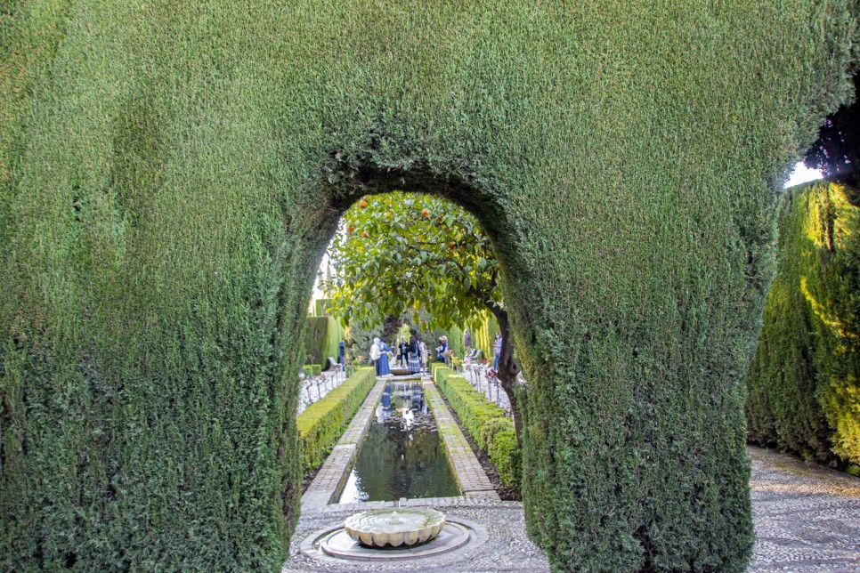 알람브라 궁전 - 1 : 헤네랄리페 정원 : 남유럽 일주 - 17