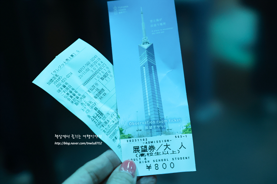 일본 후쿠오카 여행 야경 명소 후쿠오카 타워 전망대
