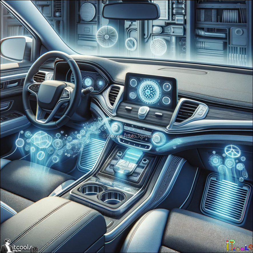 첨단 자동차 공기청정 기술: 클러스터 이오나이저의 공기청정모드 작동 원리