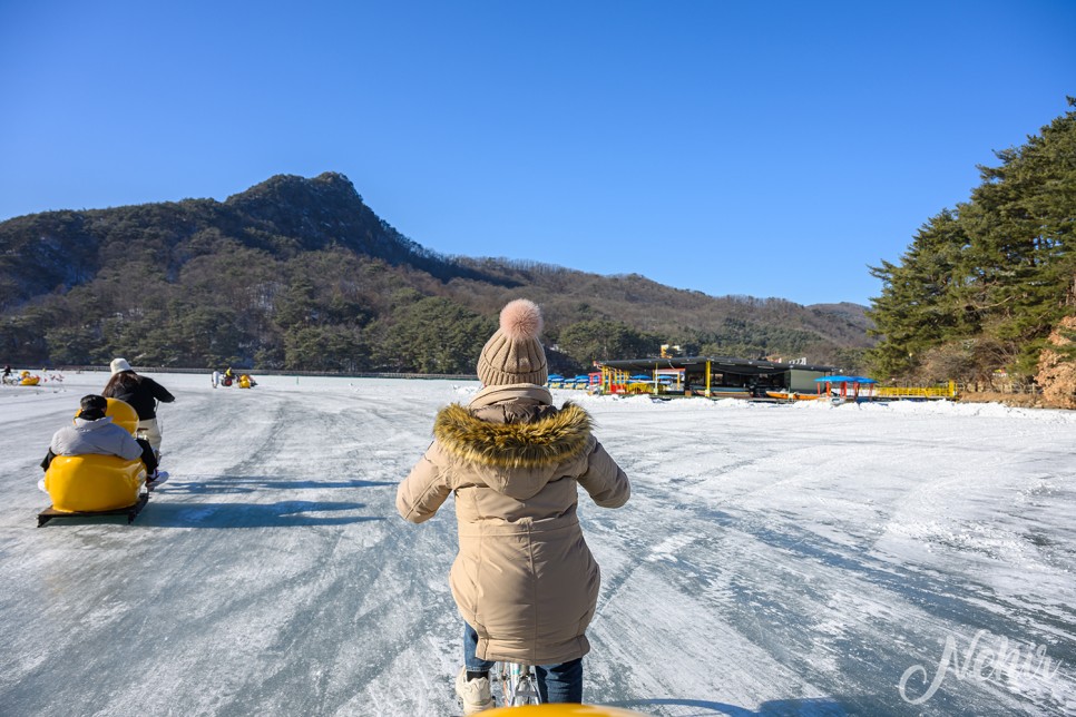 포천 산정호수 썰매축제 놀거리 겨울 국내 여행지 추천