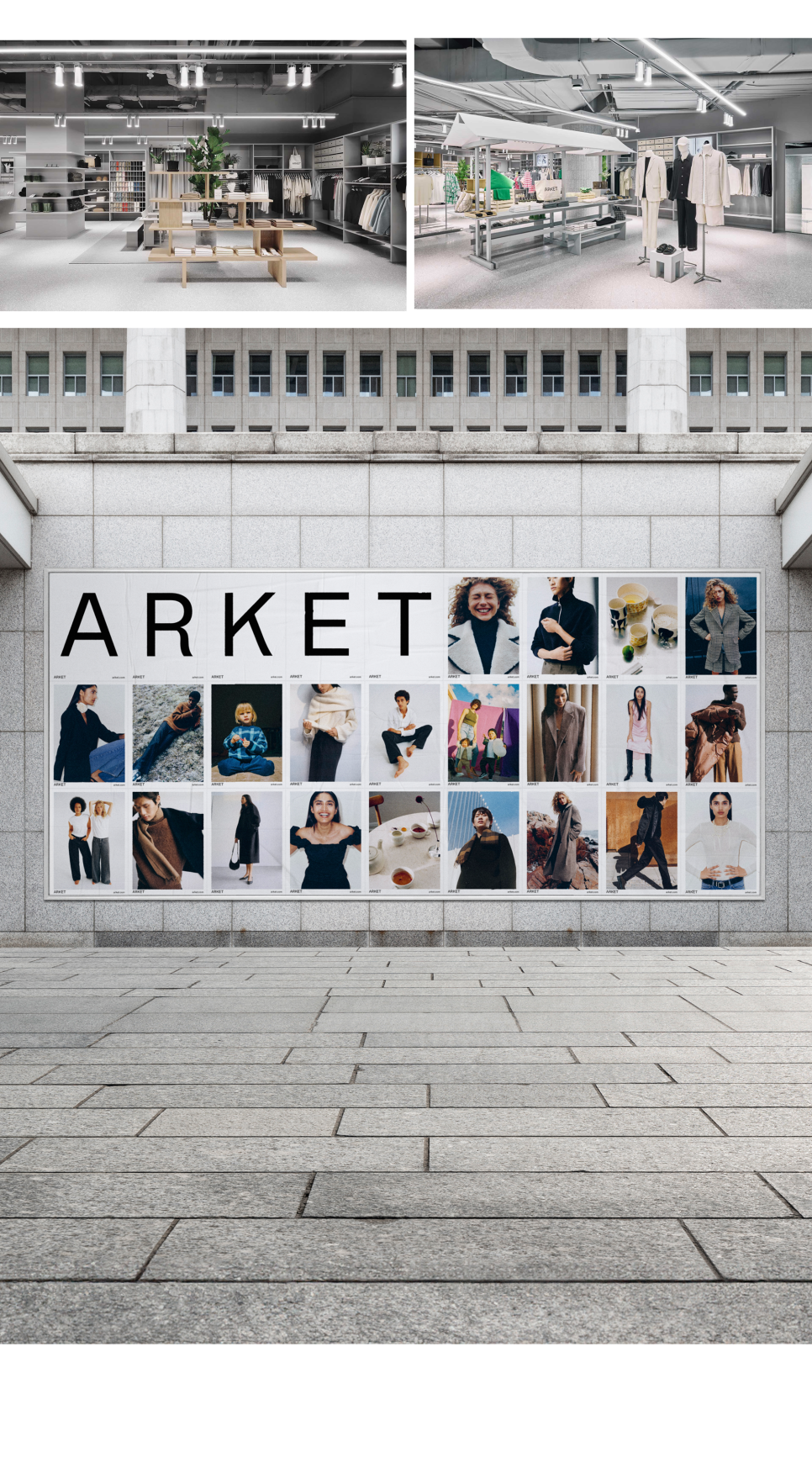 아르켓 스타필드 수원 매장 오픈 프로모션과 ARKET SS24 컬렉션 패션 트렌드 정보