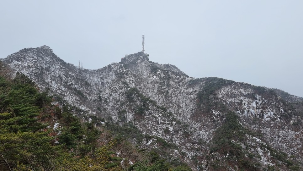 관악산 등산, 신년 설중 산행 (사당역 ~ 관악산역)