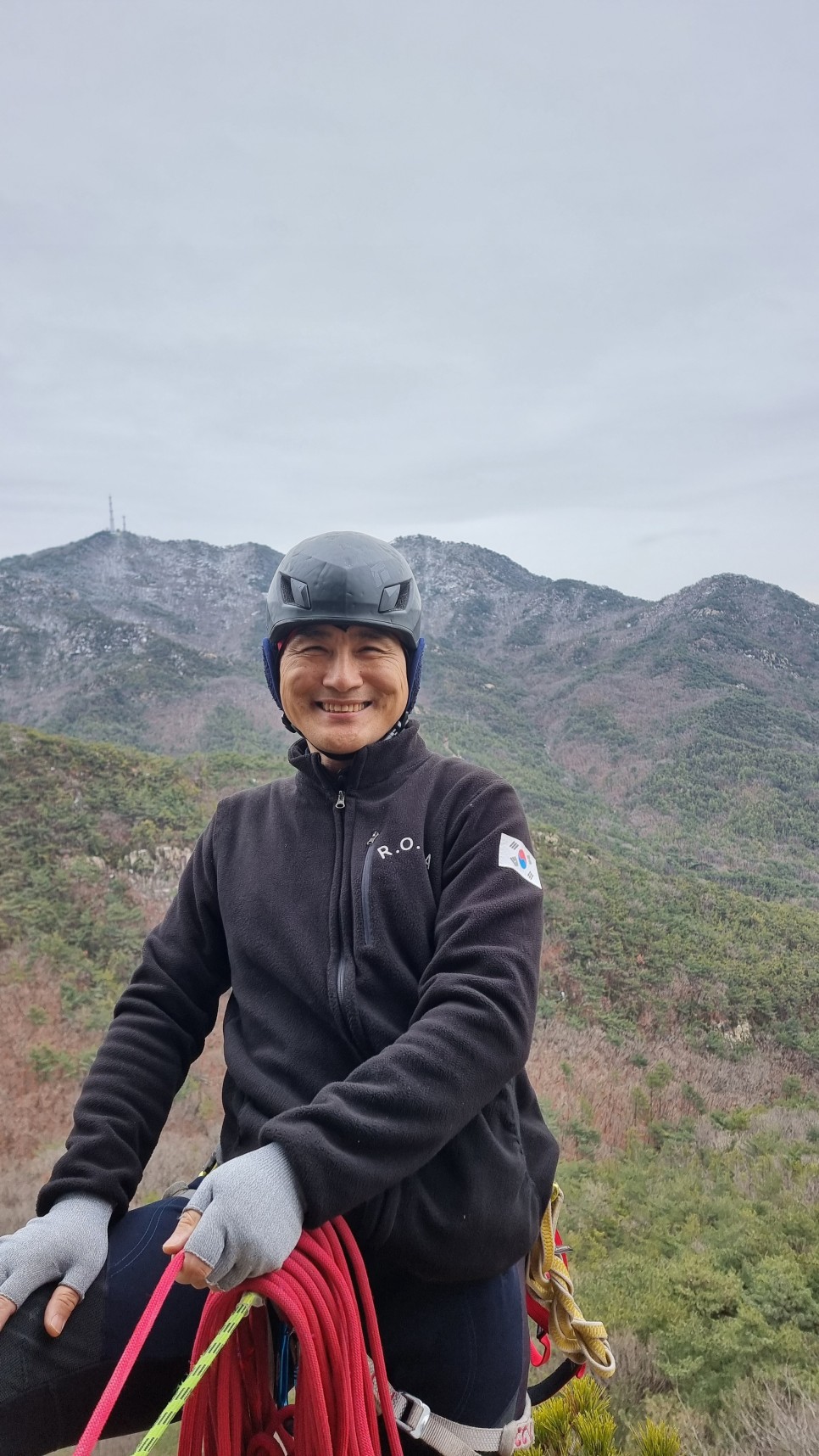 삼성산 등산, 바하람암장 대방어릿지 산행