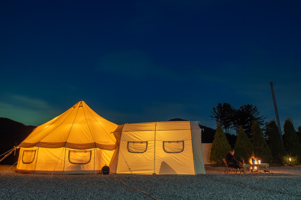 한스캠핑 벨텐트 에스파스, 돔쉘터 유니돔 동계 장박 캠핑 텐트 쉘터 사용