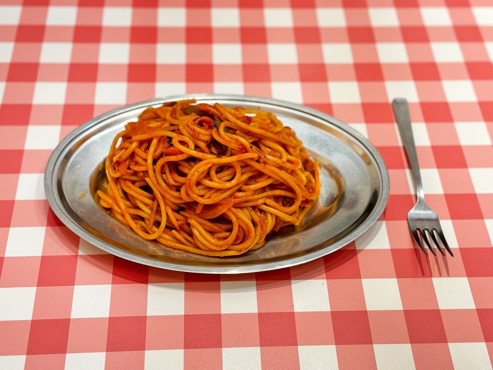 오사카 난바 덴덴타운 나폴리탄 맛집 <스파게티 の 판초> Spaghetti No Pancho