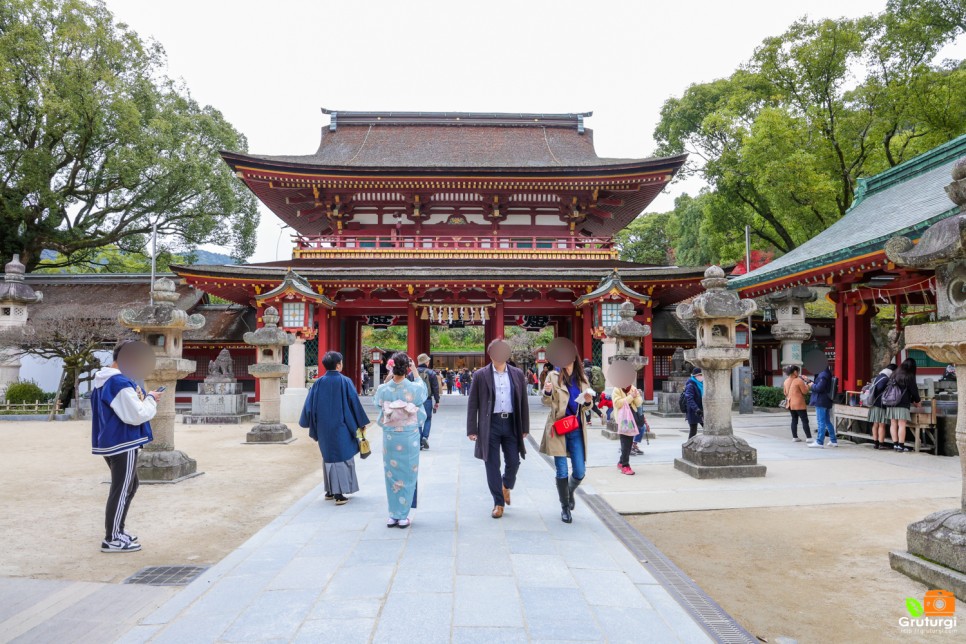 일본 가족여행 일본 신사 다자이후 텐만구 가는법