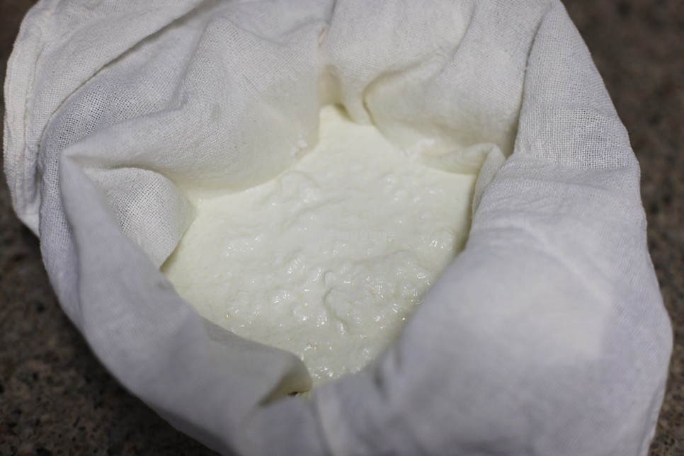 리코타치즈 만들기 우유로 치즈 만들기 생크림 요리