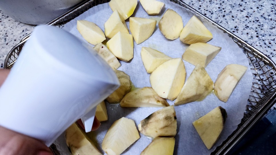 에어프라이어 고구마 맛탕 만드는법 고구마빠스 만들기 간단한 간식 만들기