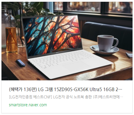 사무용 노트북 2024 LG 그램 15ZD90S-GX56K 사용 후기