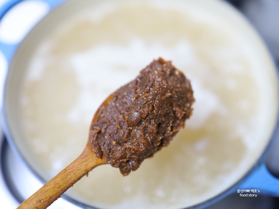 된장찌개 맛있게 끓이는법 백종원 레시피 표고버섯 애호박 재료 만드는 법