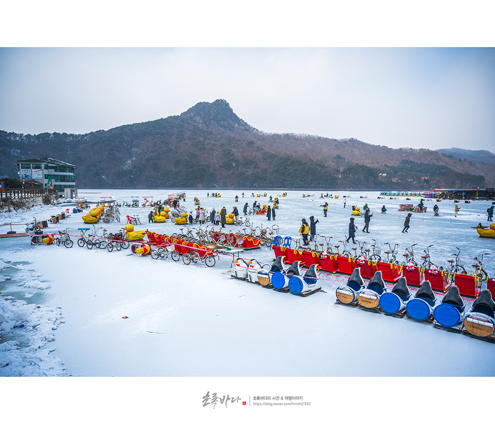 경기도 포천 가볼만한곳 포천 여행 산정호수 썰매축제